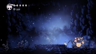 Hollow Knight Brooding Mawlek boss fight [upl. by Llekim]