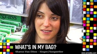 Sharon Van Etten  Whats In My Bag [upl. by Yelyk]