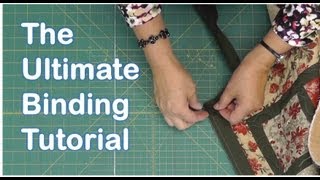 The Ultimate Quilt Binding Tutorial with Jenny Doan of Missouri Star Instructional Video [upl. by Ixela]