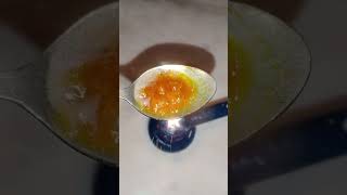 Pyodine Kanadex N CreamNeomycin Cream Hot Spoon Experiment firespoon spoon science ytshorts [upl. by Pugh]