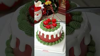 Merry Christmas Cake Ideas Part 3  shorts cake merrychristmascakefun vuongtroncake [upl. by Karol]