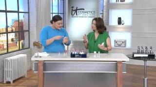 It Cosmetics Vitality Lip Flush Lipstick Stain Duo with Jacque Gonzales [upl. by Novelc501]