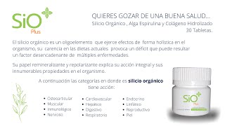 Silicio Organico Bio Armonia [upl. by Delly]