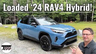 LOADED 2024 Toyota RAV4 Hybrid with Packages Features Technology [upl. by Cumine]