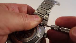 How to install a watch bracelet with tight clearances [upl. by Llyrat967]