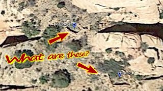 Hilltop Ruins Found on Google Earth 40 miles into the Arizona Desert Ancient Fort Pueblo Cliff [upl. by Ecyac]