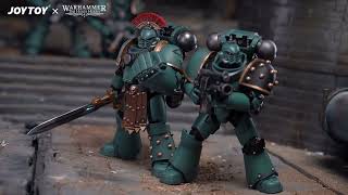 JOYTOY 118 Warhammer The Horus Heresy，Sons of Horus MKIV Tactical Squad [upl. by Marion]