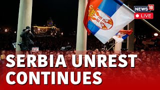 Thousands Gather In Belgrade To Protest Serbian Election Demand Annulment  Serbia News LIVE  N18L [upl. by Obeng]