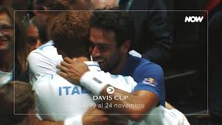 Nitto ATP Finals e Davis Cup su NOW [upl. by Yxor]