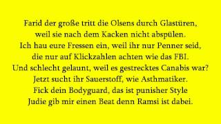 Farid Bang feat Ramsi Aliani  König der Nacht ♪ Lyrics [upl. by Wachter]