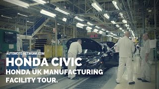 Honda of the UK Manufacturing 2017 Civic Production [upl. by Cruz326]