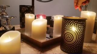 Luminara Candle Size Comparison Demo and Guide [upl. by Isis]