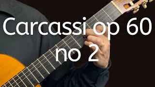 Carcassi op 60 no 2 [upl. by Asirrak]