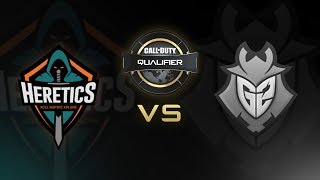 Team Heretics vs G2 Esports  CWL Pro League Qualifier  Día 4 [upl. by Walworth]