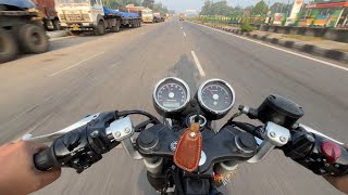 Continental GT 650 🚀Top Speed Check  NH Highway [upl. by Xyla388]