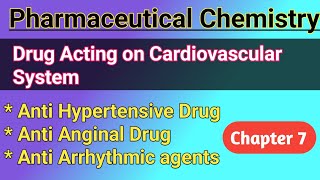 Anti Hypertensive Drug  Anti anginal Drug  Anti arrythmic drugs in hindi [upl. by Eahsel]