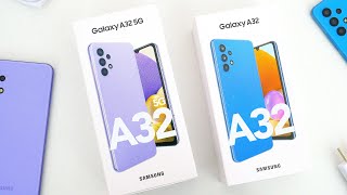 Samsung Galaxy A32 4G  A32 5G Review amp Comparison Very Different Phones [upl. by Enilrek]