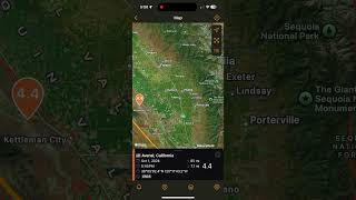 44 Magnitude Earthquake Strikes Avenal Close To Hanford And Bakersfield [upl. by Karalee921]