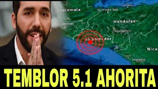 ALERTA GRAN TEMBLOR SACUDE EL SALVADOR AHORITA 51 [upl. by Reggis]