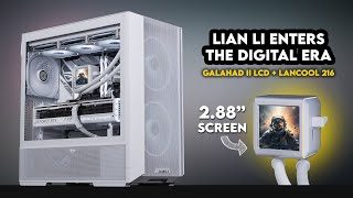 Liquid Cool With Style  Lian Li Galahad II LCD  Lancool 216 White Gaming PC Build  RTX 4090 [upl. by Alakam]