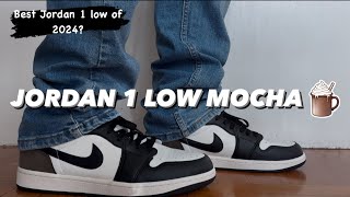 Jordan 1 Low “Mocha” ☕️ 2024 REVIEW [upl. by Aicemaj]