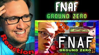 FNAF GROUND ZERO by Random Encounters feat CG5 REACTION  A NEW BEGINNING [upl. by Weigle]