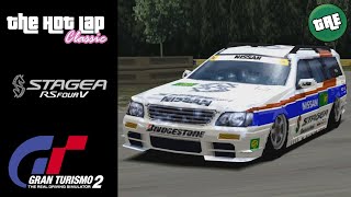 The Hot Lap Classic Remastered 1997 Nissan Stagea RS Four V  Gran Turismo 2 [upl. by Aihseuqram]