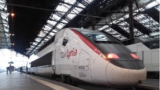 TIME LAPSE A Bord dun TGV POS Lyria [upl. by Ayifas471]