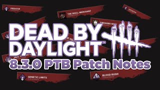 Patch 830 is PACKED with changes  DBD Patch Notes Breakdown [upl. by Lumpkin394]