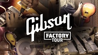 Gibson USA Factory Tour — See How they Build a Les Paul [upl. by Ut12]