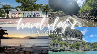 langkawi trip  part 2  mangrove tour fish and chip pantai cenang [upl. by Eneryc]