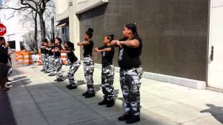 Girls Stomp Dance Group  Worcesters quotSeven Hills Soldiersquot [upl. by Tina893]