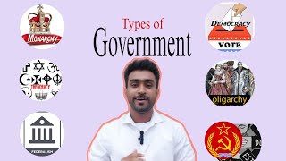 Different types of governments explained in Bangla bangladesh democracy republic [upl. by Nyleek]