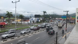 CÃ‚MERA AO VIVO  TREVO DO INDAIÃ EM CARAGUATATUBA SP CHEGADA DA RODOVIA DOS TAMOIOS [upl. by Tillfourd240]