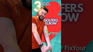 3 Signs you may have Golfers elbow [upl. by Maryly]