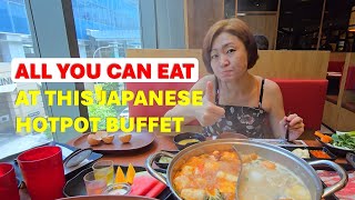 Eat All You Can At This Japanese Hotpot Restaurant [upl. by Artimid833]