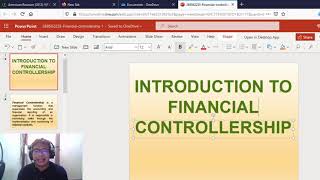 Introduction to Financial Controllership Lesson 1 [upl. by Nerraf]