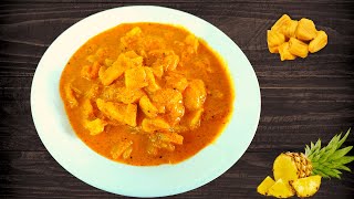 ANSAFANSACHI BHAJI  Goan MangoJackfruitPineapple curry  Ansa fansachi bhaji [upl. by Nalahs]