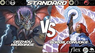 Orzhov Midrange VS Boros Convoke MTG Standard [upl. by Anivlek]