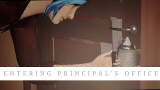 Life is Strange  Entering Principals Office Pipe Bomb Scene [upl. by Norrat]