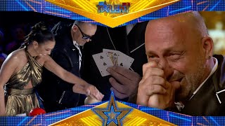 Risto SE INVENTA un TRUCO y EL MAGO gana el PASE DE ORO  Audiciones 2  Got Talent España 2022 [upl. by Ahsiele]