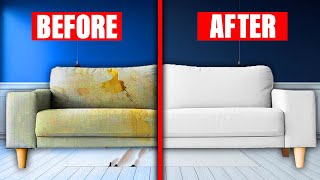 How To Clean a Fabric Couch and Sofa [upl. by Notyarb]