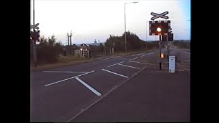 Bridgend Ford Waterton level crossing [upl. by Ahcropal344]