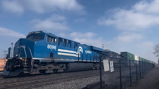 NS 265 with NS 8098 passes La Porte [upl. by Hammock]