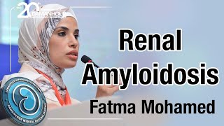 Renal Amyloidosis  By Dr Fatma Mohamed  Arabic [upl. by Mikihisa]