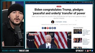 Biden Gets REVENGE For Democrat Betrayal Congratulate Trump In Speech As Democrats SEETHE Over Loss [upl. by Netsrek]