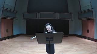 Genevieve Hahn Trois pieces pour flute I Bergere Captive [upl. by Etnahc]