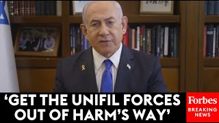 BREAKING NEWS Israeli PM Netanyahu Directly Calls On UN Secretary General To Withdraw UNIFIL Troops [upl. by Griswold]