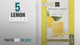 Best Lemon Cookies 2018 Salem Baking Meyer Lemon Cookies 1 20 Oz box [upl. by Zetes270]