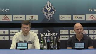 3 Liga  6 Spieltag  SV Waldhof  VfL Osnabrück  Pressekonferenz vor dem Spiel [upl. by Elleral905]